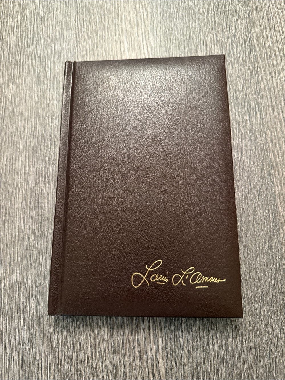 The Key-Lock Man - Louis L'Amour Leatherette Book